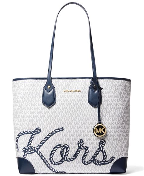 michael kors carter signature tote|Michael Kors Signature Carter Large Open Tote .